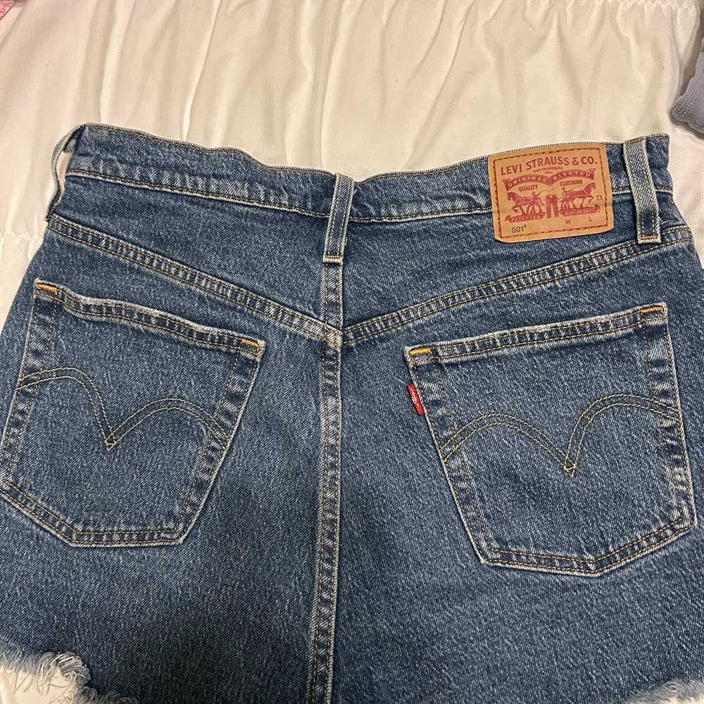 Levi's Classic Blue Jean Shorts